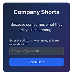 Company Shorts